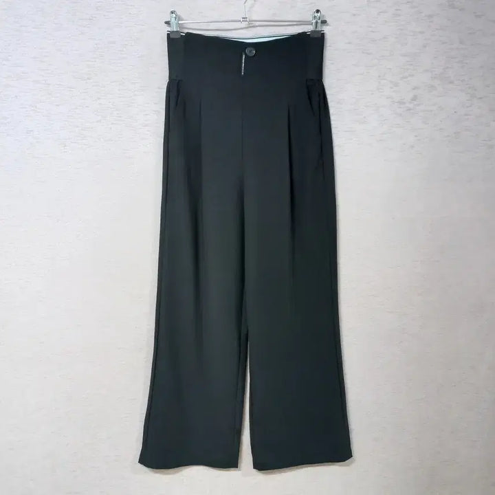[SOLD OUT] B4-5/알렉산더왕 블랙 원턱 와이드팬츠 여성