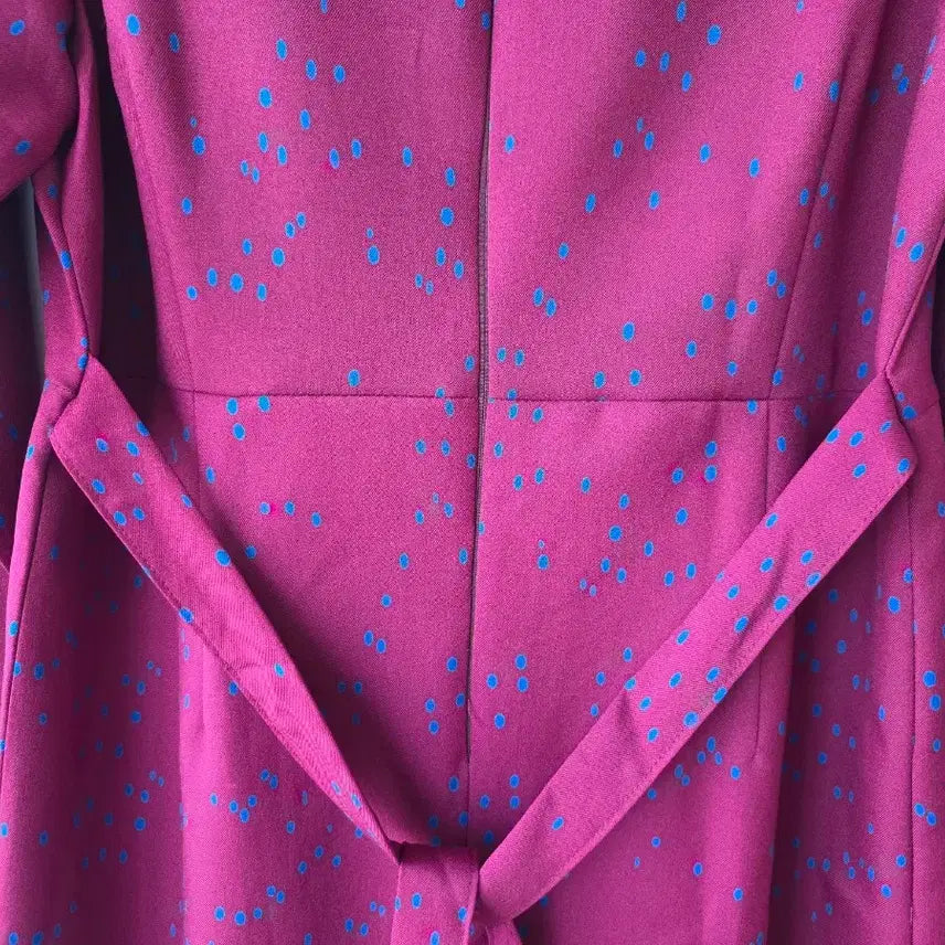 [SOLD OUT] 66-77)버건디 뒷리본 원피스/새제품