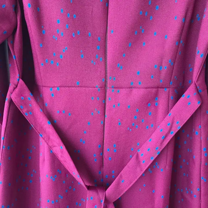 [SOLD OUT] 66-77)버건디 뒷리본 원피스/새제품