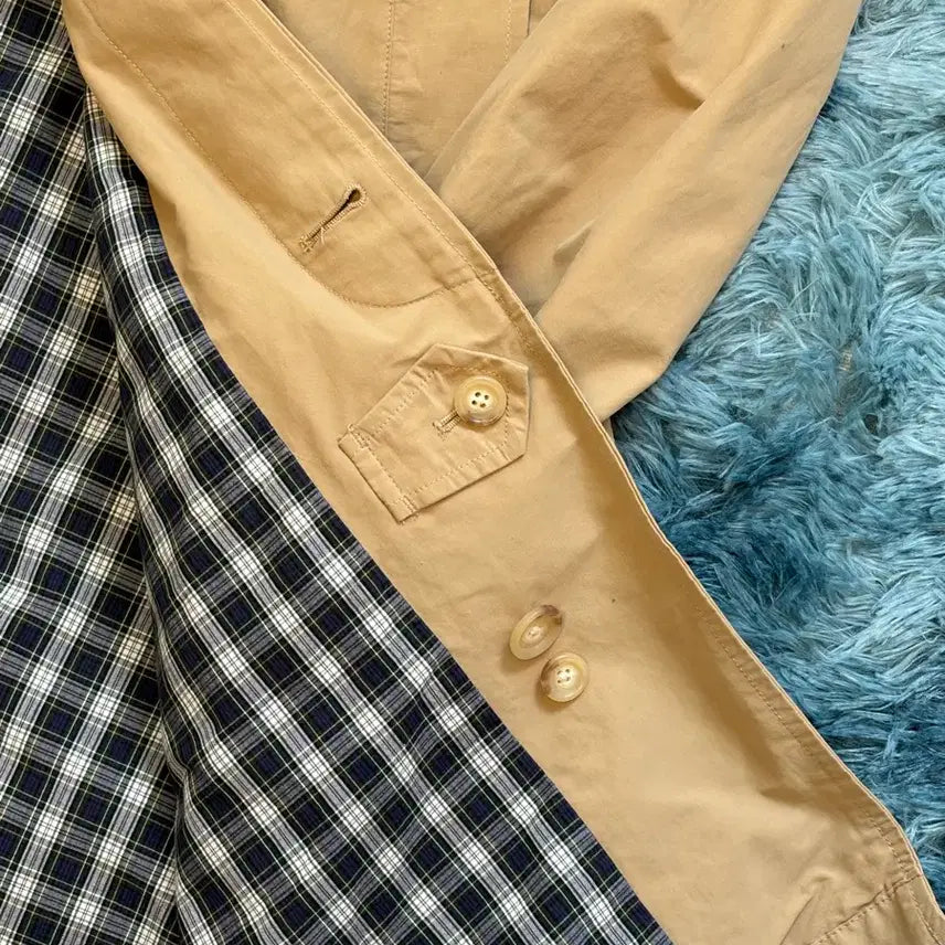 [BUNJANG] Polo Ralph Lauren Beige Trench Coat / 폴로 랄프로렌 베이지 트렌치 코트