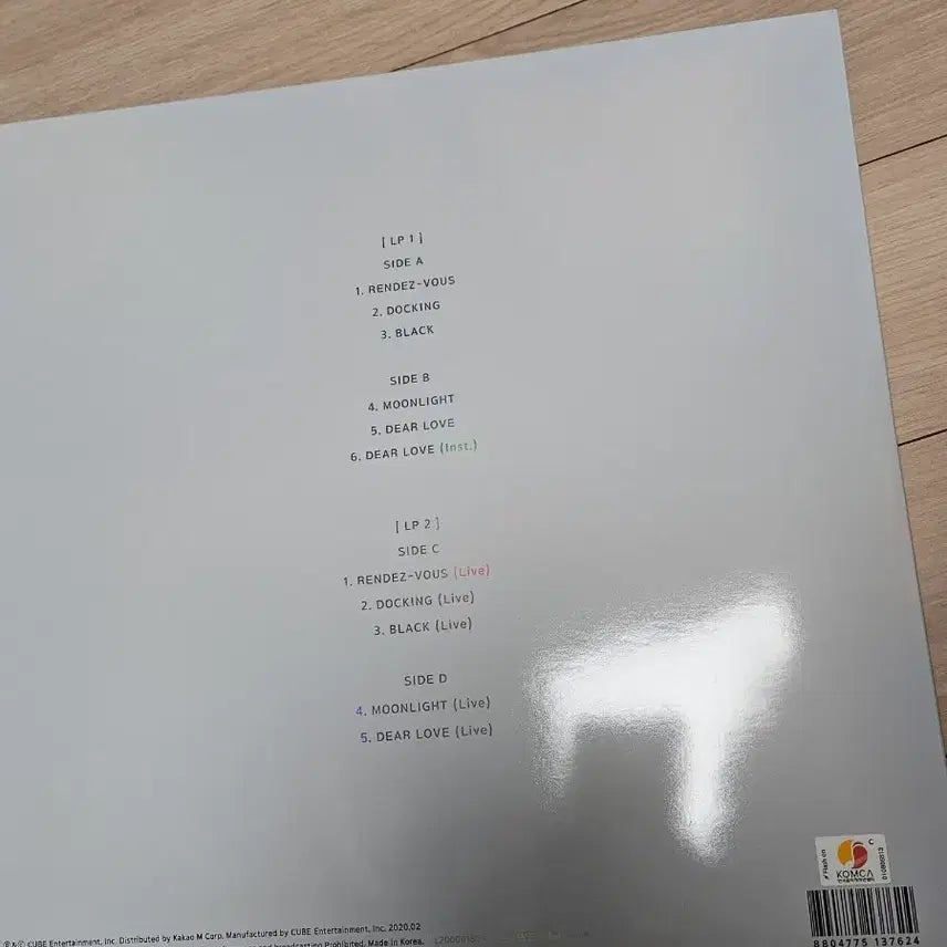 [BUNJANG] Lim Hyun Sik Rendezvous LP Signed Album / 비투비 임현식 친필싸인 랑데부 lp