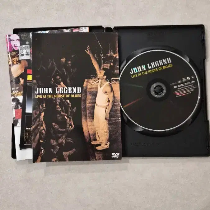 [BUNJANG] John Legend Live at House of Blues DVD / 존 레전드 라이브 앳 더 하우스 오브 블루스 DVD