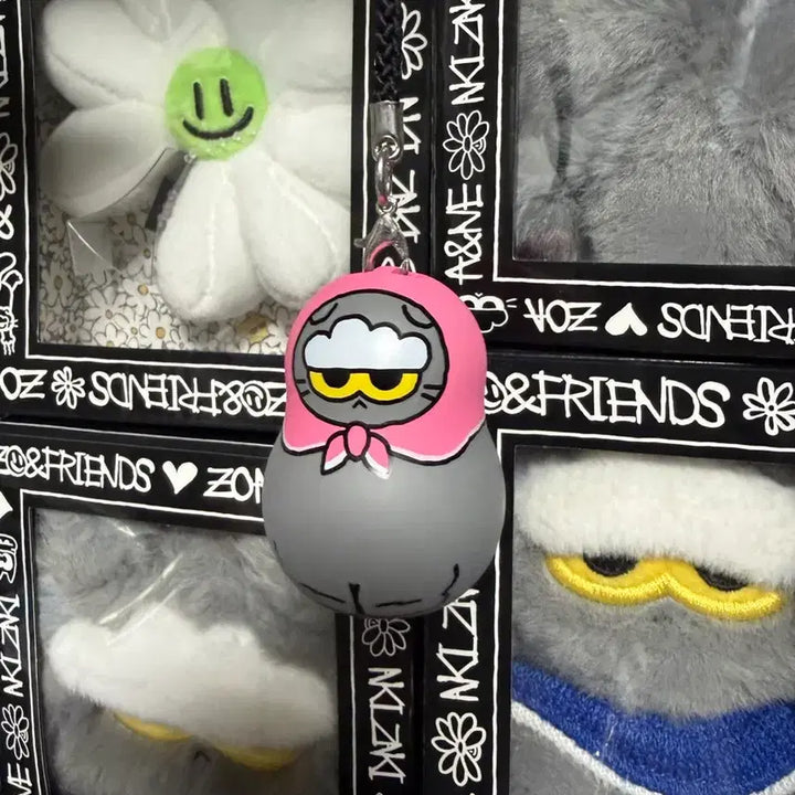 [BUNJANG] Joanne Friends Pink Figure Keyring / 조앤프렌즈 피규어키링(핑크) 판매합니다