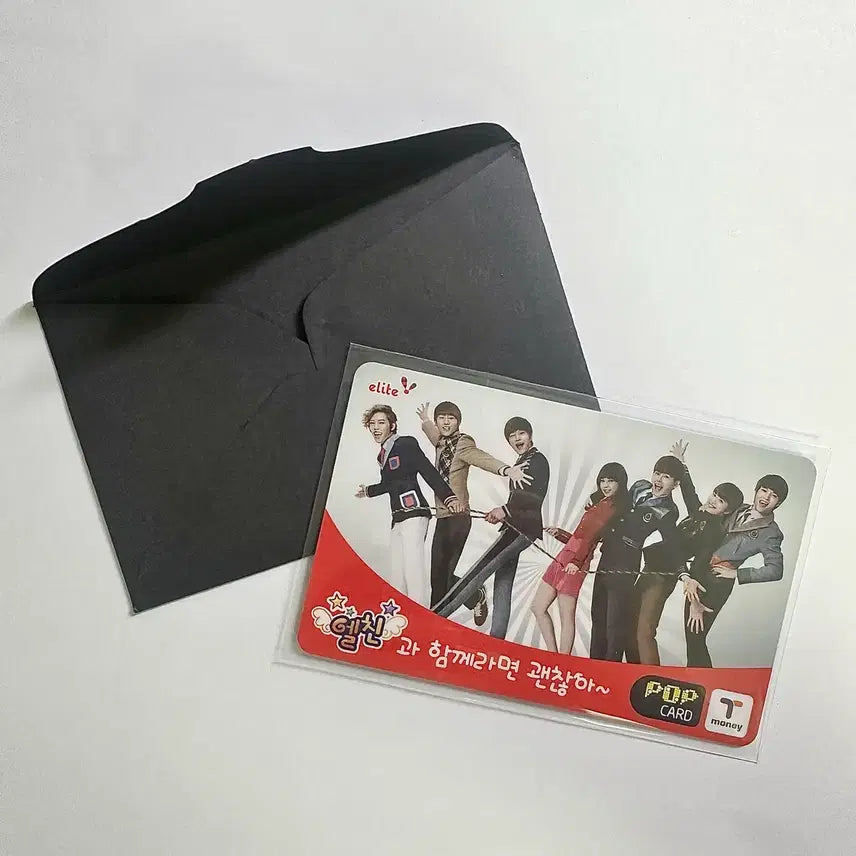 [BUNJANG] Elite Uniform IU Infinite Collaboration T-Money Card / 비매 2013년 엘리트 교복 아이유 인피니트 콜라보 티머니 교통카드