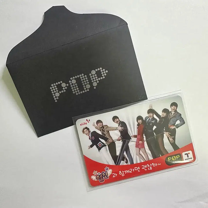 [BUNJANG] Elite Uniform IU Infinite Collaboration T-Money Card / 비매 2013년 엘리트 교복 아이유 인피니트 콜라보 티머니 교통카드