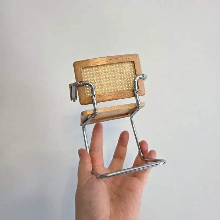 [SOLD OUT] 라탄 디자인 미니어처 의자