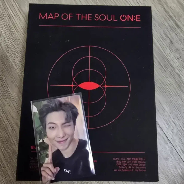 [BUNJANG] BTS Map of the Soul ON:E Blu-ray + RM Photocard / 방탄소년단 맵오브더솔 맵솔 온콘  블루레이+ RM 포카