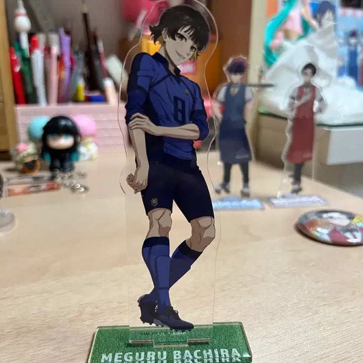 [BUNJANG] Blue Lock Batch Acrylic, Can Badge Bundle Set - Bachira / 일괄) 블루록 아크릴, 캔뱃지 일괄 판매 - 바치라