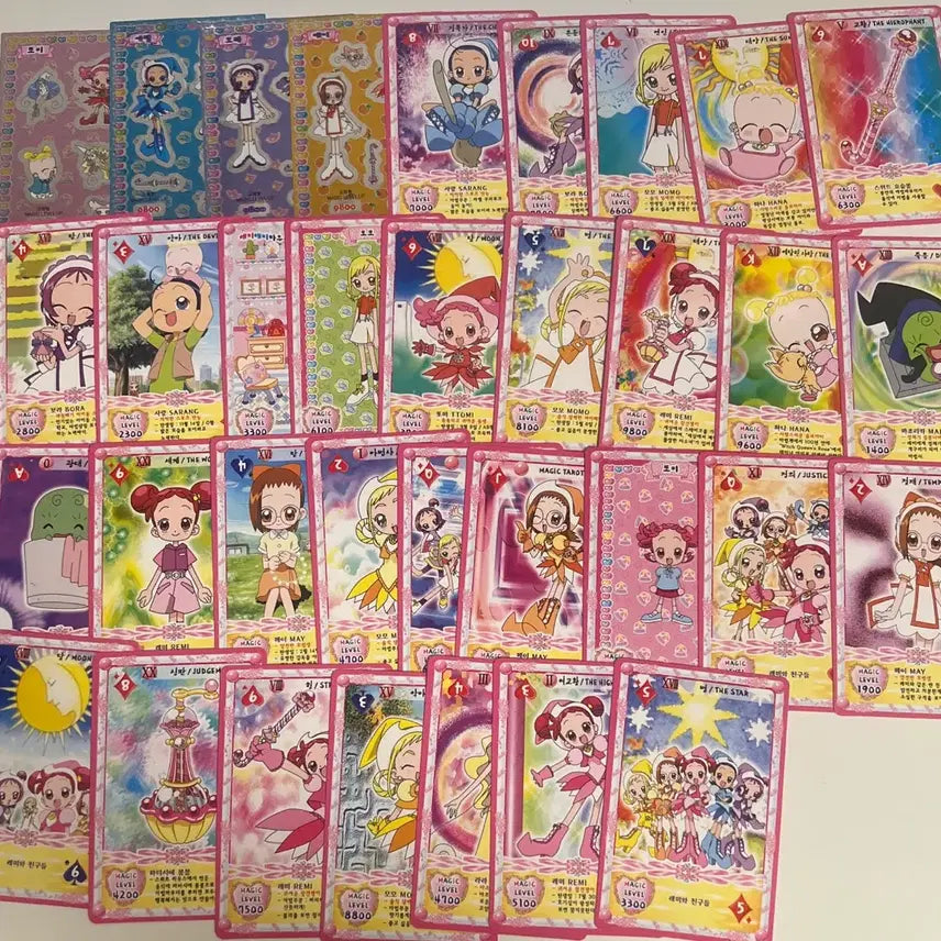 [BUNJANG] Remi Tarot Card, Coloring Book, Seal Bundle Set / 고전문구 레미 타로카드 색칠공부 씰 일괄