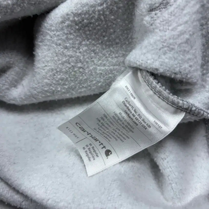 [BUNJANG] Carhartt Gray Hoodie Zip-up / 칼하트 그레이 후드집업
