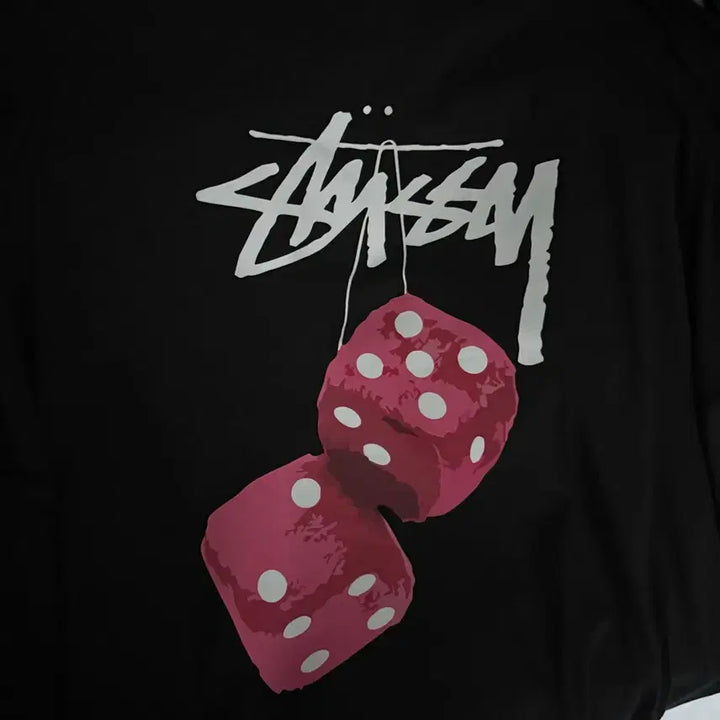 [BUNJANG] Stussy Dice T-Shirt Black / 스투시 다이스 티셔츠 블랙