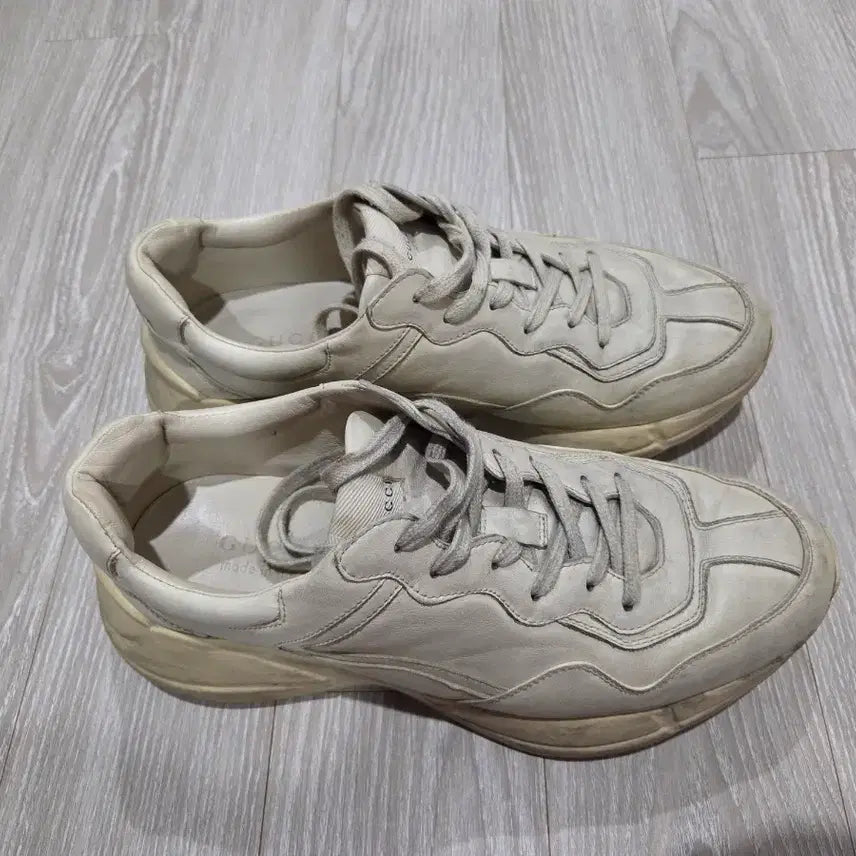 [BUNJANG] Gucci Rhyton Dirty Sneakers / 구찌 라이톤 더티 상태좋음