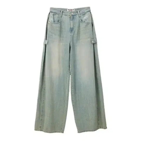 [SOLD OUT] [판도라핏] 빈티지 카고 와이드 청바지