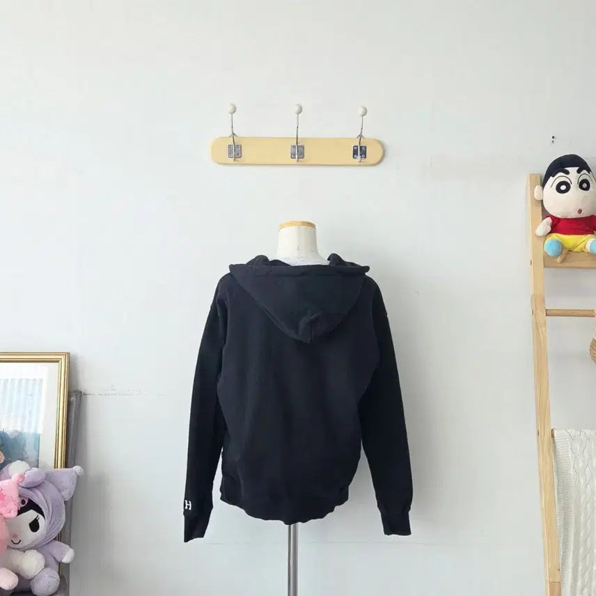 [BUNJANG] HUF Black Hooded Zip-up Jacket / 빈티지 만원샵 HUF 블랙 후드 집업