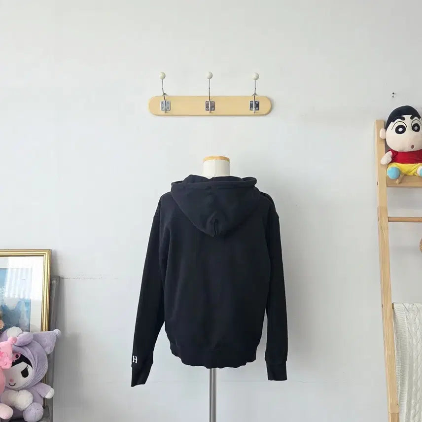 [BUNJANG] HUF Black Hooded Zip-up Jacket / 빈티지 만원샵 HUF 블랙 후드 집업