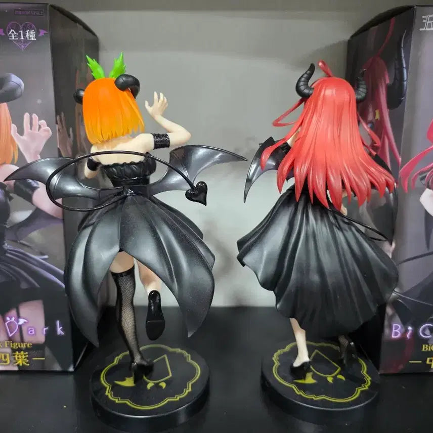 [BUNJANG] The Quintessential Quintuplets Itsuki &amp; Yotsuba B-style Dark Figure Bundle Set / 5등분의 신부 오등분의신부 나카노 이츠키 요츠바 비큐트 다크 피규어 일괄