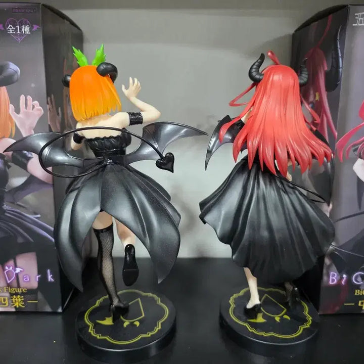 [BUNJANG] The Quintessential Quintuplets Itsuki &amp; Yotsuba B-style Dark Figure Bundle Set / 5등분의 신부 오등분의신부 나카노 이츠키 요츠바 비큐트 다크 피규어 일괄