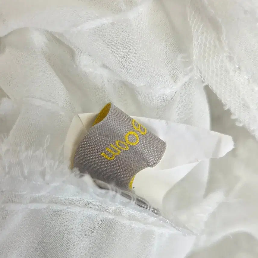 [SOLD OUT] 빈티지 만원샵 화이트 러블리 롱 뷔스티에