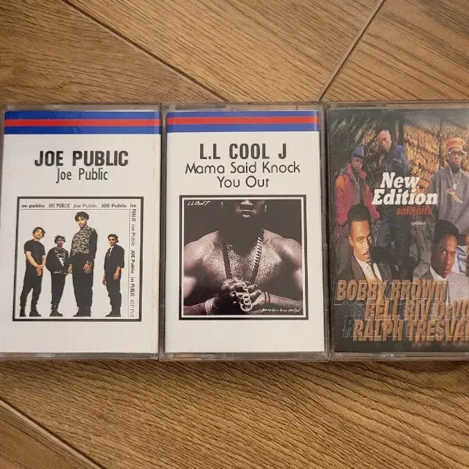 [BUNJANG] LL Cool J, Jo Public, New Edition Cassette Tape Set / 엘엘쿨제인.조퍼블릭.뉴에디션 카세트 테이프 3종