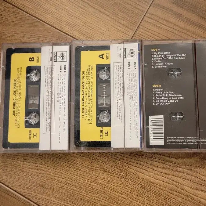 [BUNJANG] LL Cool J, Jo Public, New Edition Cassette Tape Set / 엘엘쿨제인.조퍼블릭.뉴에디션 카세트 테이프 3종