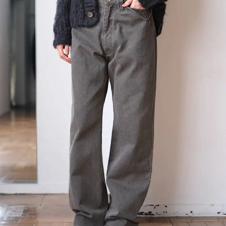 [BUNJANG] Fumika Uchida Katsuragi Straight Pants / Fumika Uchida Katsuragi Straight Pants