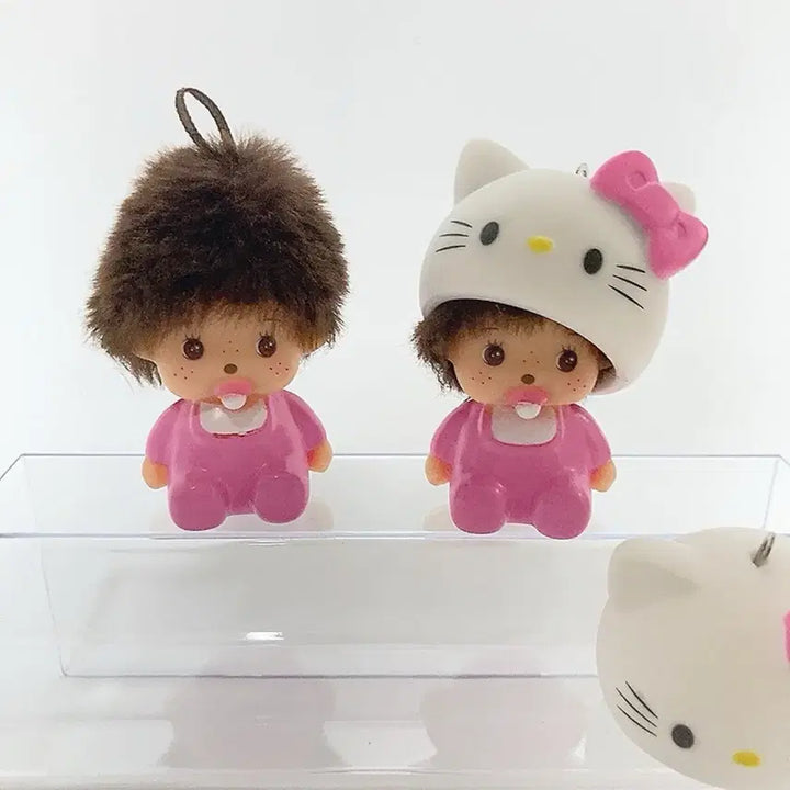 [BUNJANG] 베이비 몬치치 키티 키링 / 베이비 몬치치 키티 키링
