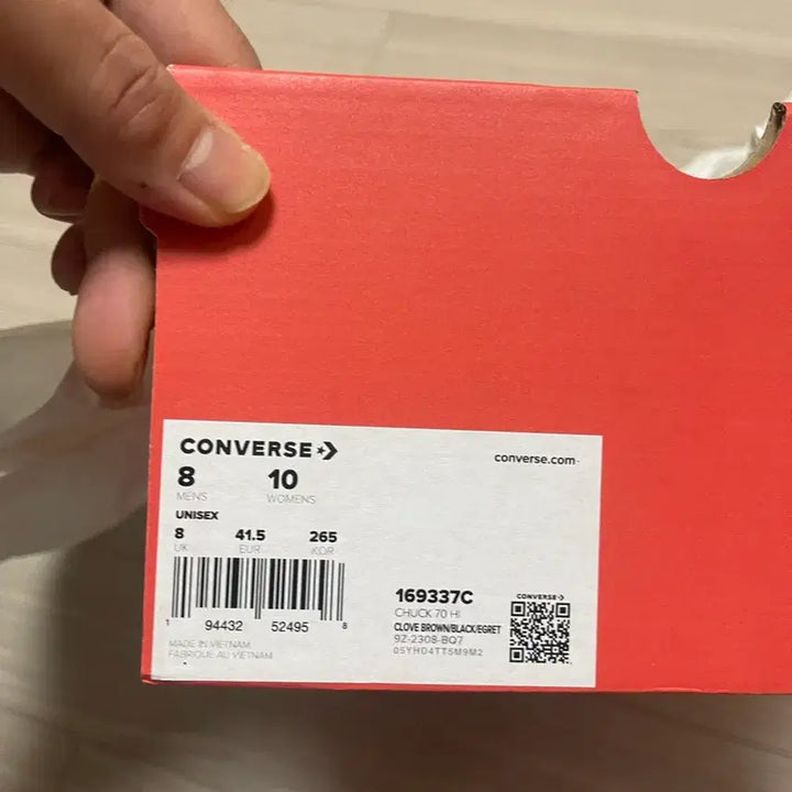 [BUNJANG] Converse Chuck 70 Clove Brown Suede Sneakers / 컨버스 척70 클로브 브라운(스웨이드) 265사이즈 새상품