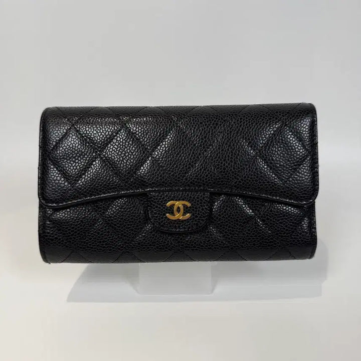 [BUNJANG] Chanel Caviar Long Wallet / 샤넬 캐비어 장지갑 19번대