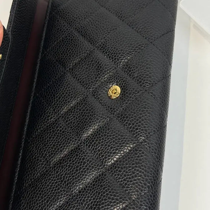 [BUNJANG] Chanel Caviar Long Wallet / 샤넬 캐비어 장지갑 19번대