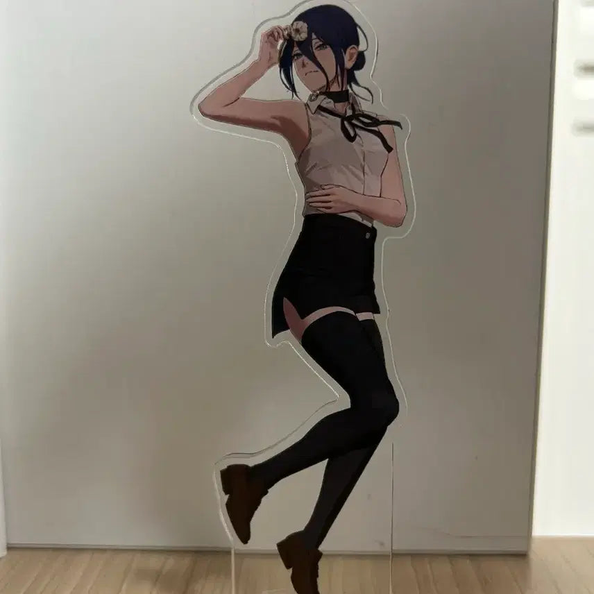 [BUNJANG] Null ChainSaw Man Reze Acrylic Stand and Postcards Bundle Set / Null눌님 체인소맨 통판