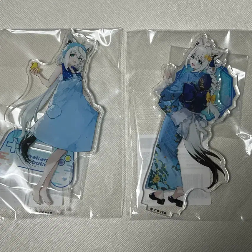[BUNJANG] Shirakami Fubuki Rakusupa Acrylic Set / 시라카미 후부키 라쿠스파 아크릴 팝니다