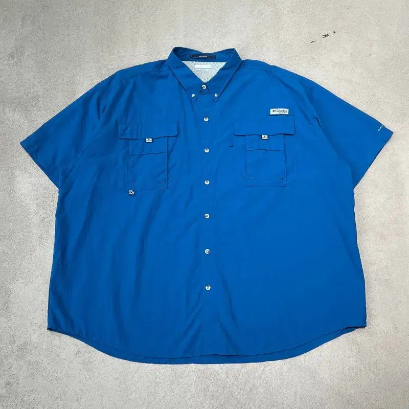 [BUNJANG] Columbia PFG Half Shirt / 컬럼비아 pfg 하프셔츠 s10520