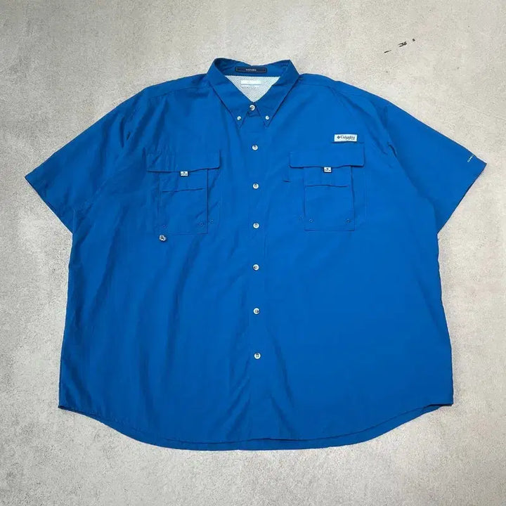 [BUNJANG] Columbia PFG Half Shirt / 컬럼비아 pfg 하프셔츠 s10520