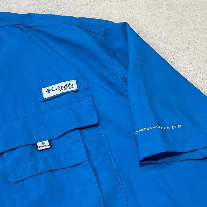 [BUNJANG] Columbia PFG Half Shirt / 컬럼비아 pfg 하프셔츠 s10520