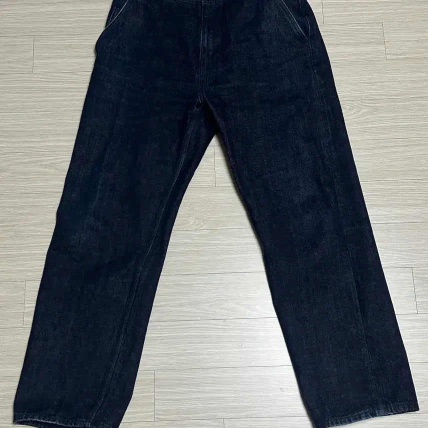 [BUNJANG] Ourselfs Relaxed Denim Pants One Wash Selvedge / 아워셀브스 릴렉스드 데님 팬츠 원워시 셀비지