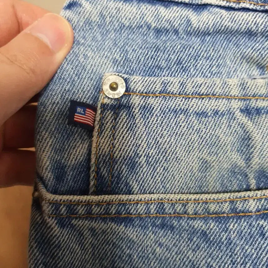 [SOLD OUT] 폴로 랄프로렌 폴로진스 데님 청바지 리바이스 550 유사34 실32~33