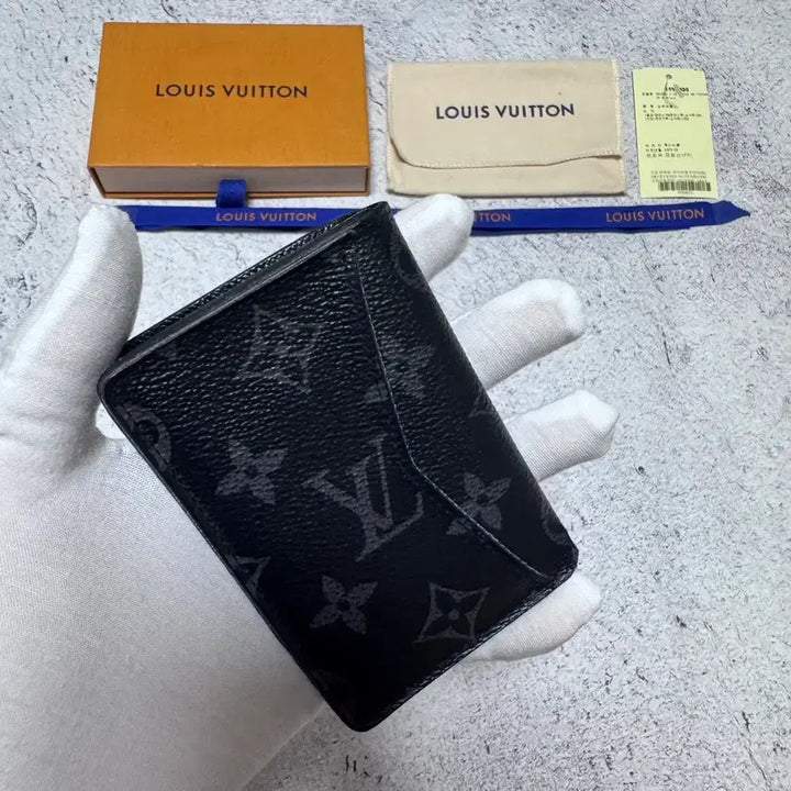 [BUNJANG] Louis Vuitton Eclipse Pocket Organizer Card Wallet / 풀구성 루이비통 오거나이저 이클립스 카드지갑
