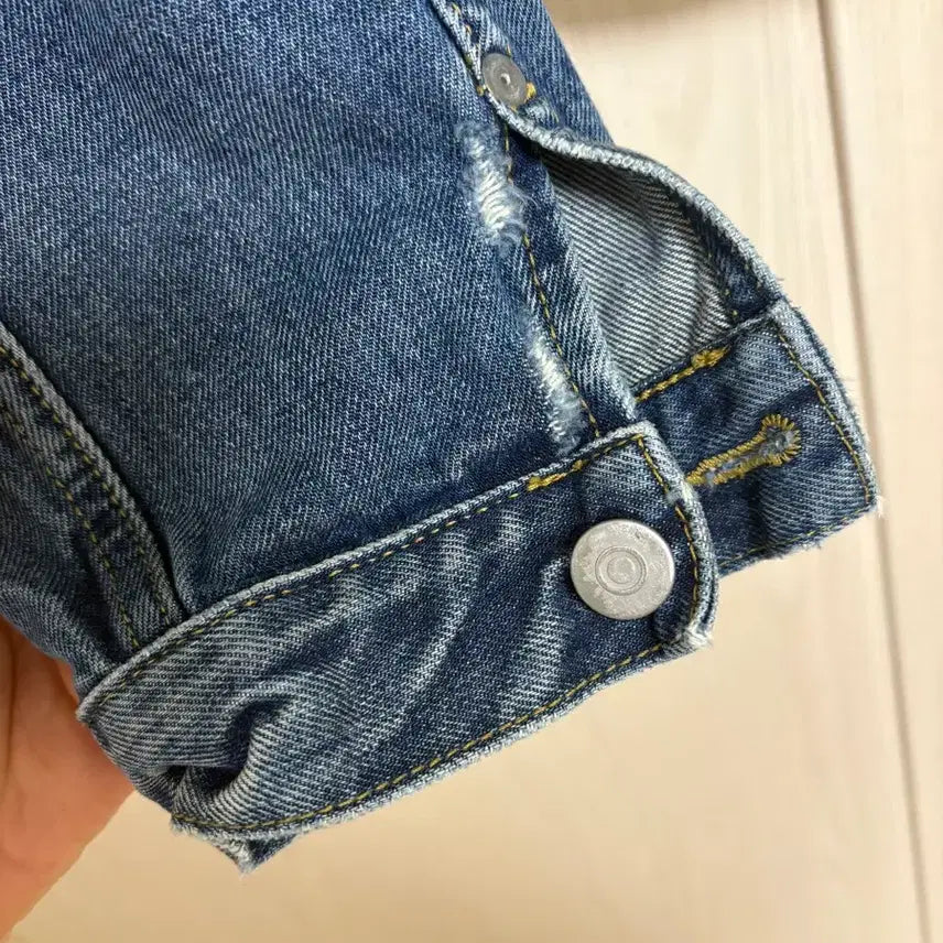 [BUNJANG] Maison Margiela Distressed Denim Jacket / 메종마르지엘라 디스트로이드 데님자켓