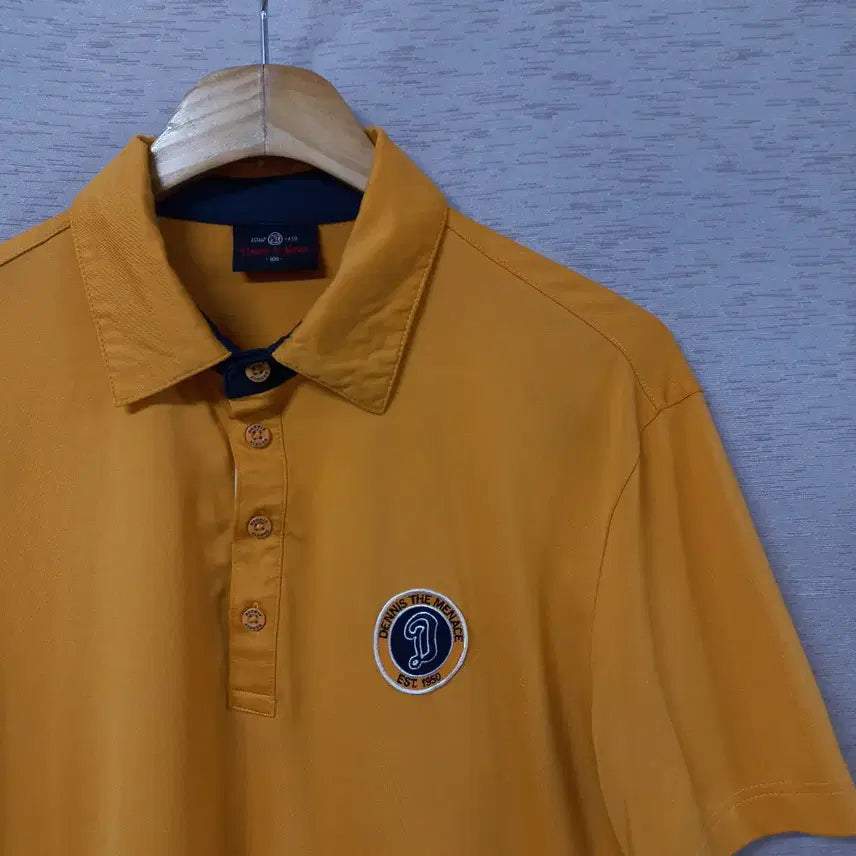 [BUNJANG] Dennis Golf Orange Short Sleeve T-Shirt (Men&
