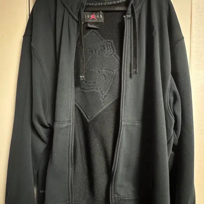 [BUNJANG] Nike Jordan Black Hoodie XL / 조던 블랙 후드집업 XL