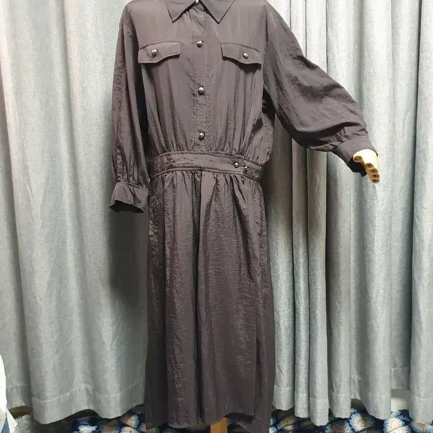 [BUNJANG] 88 Sasak Sasak Maxi Wrap Dress / 88사각사각 맥시 랩원피스