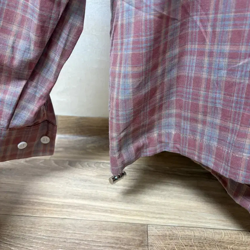 [BUNJANG] Checkered Hoodie Shirt / 체크 후드셔츠