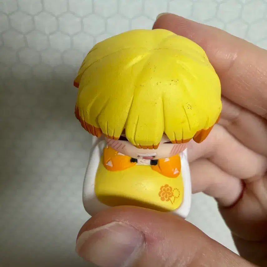 [BUNJANG] Demon Slayer Zenitsu Agatsuma Onemutan Roly-Poly Doll Bundle Set / 일괄) 귀멸의칼날 젠이츠 오네무탄 오뚝이