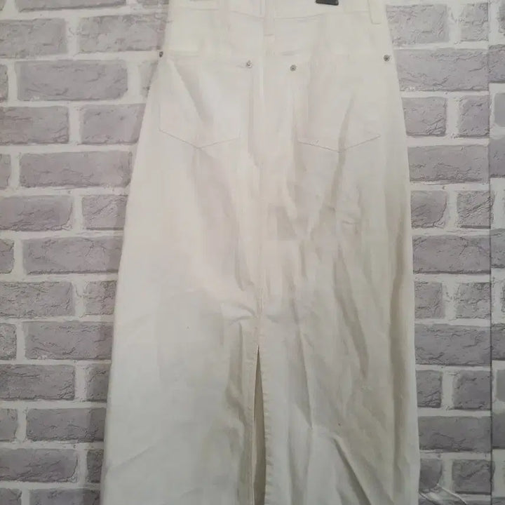 [BUNJANG] Ivory Casual Cotton Long Skirt / 아이보리 케주얼 면스커트S/알뜰한여우