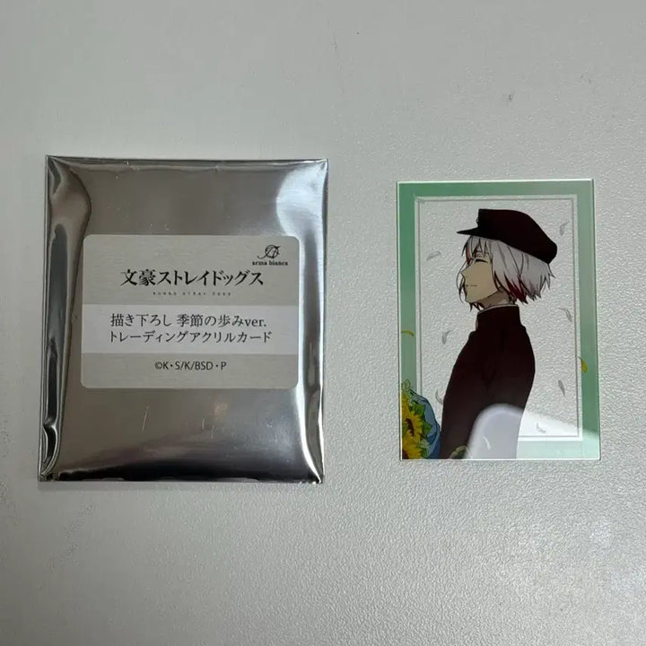 [BUNJANG] Bungo Stray Dogs Saigiku Jouno Acrylic Card / 문호스트레이독스 문스독 죠우노 사이기쿠 계절의 걸음 아크릴 카드