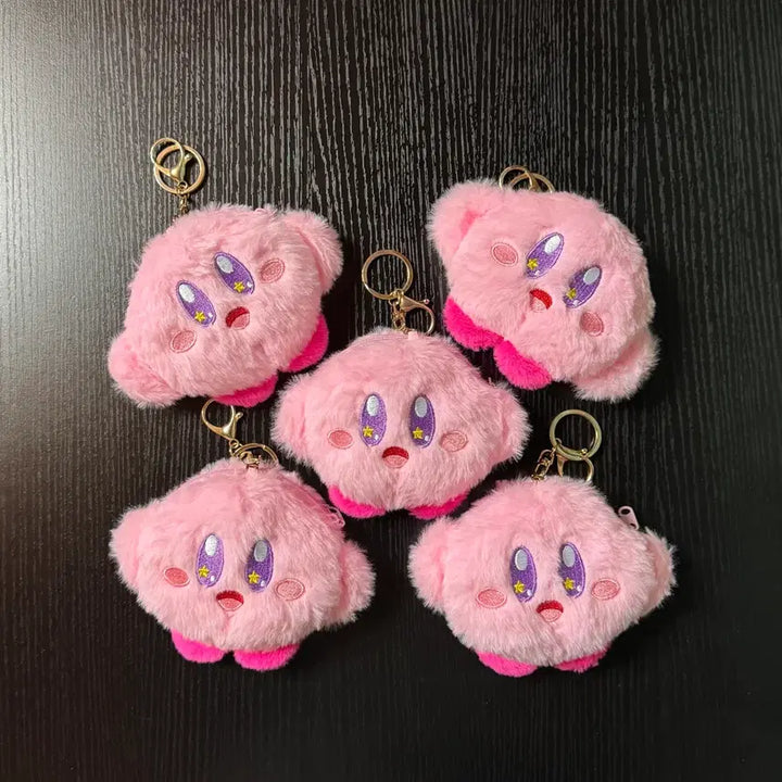 [BUNJANG] Kirby Plush Keyring Bundle Set / 별의커비 인형 키링 파우치 동전지갑 복슬털 가방고리