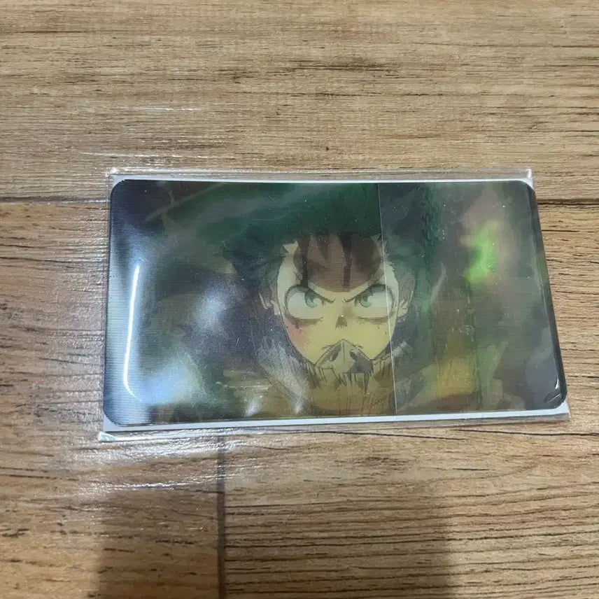 [BUNJANG] My Hero Academia Midoriya Lenticular Card / 히로아카 유어넥스트 특전 미도리야 랜티큘러 카드