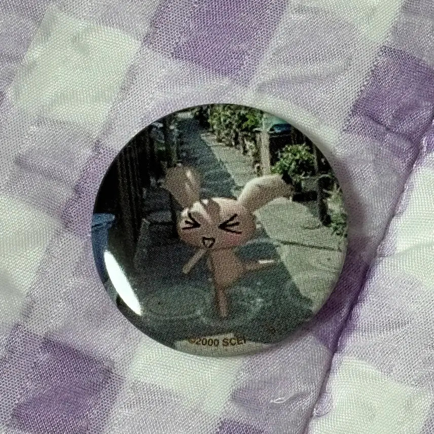[BUNJANG] Dokodemo Issho Suzuki Jun Rabbit Mini Can Badge / 도코데모잇쇼 스즈키 쥰 토끼 미니 캔뱃지 핀버튼