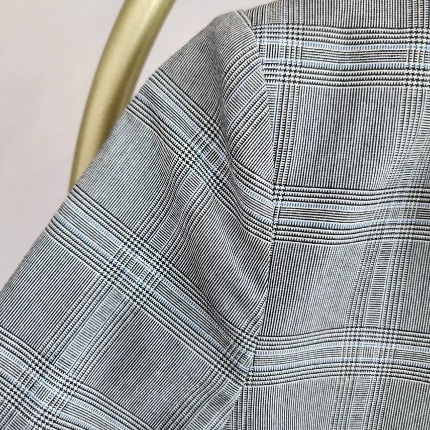 [BUNJANG] Roem Check Pattern Jacket / 로엠 체크 패턴 자켓. 55