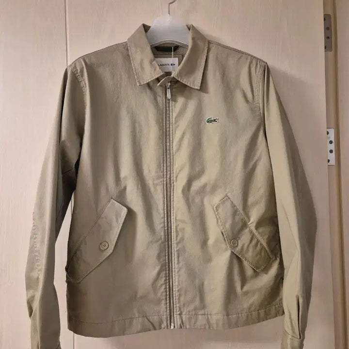 [BUNJANG] Lacoste Cotton Zip-Up Jacket (New) BH2591 / 라코스테 코튼 집업 자켓(새상품) BH2591